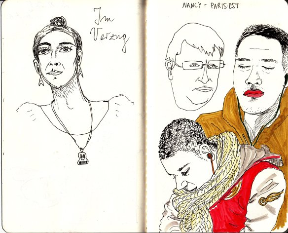 Louveau_train_sketches_sleepers